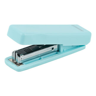 Степлер MINI пласт., №10, 10 арк., Pastelini, неом'ятний