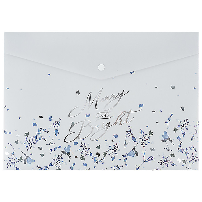 Папка на кнопці А4 Flower Symphony-1