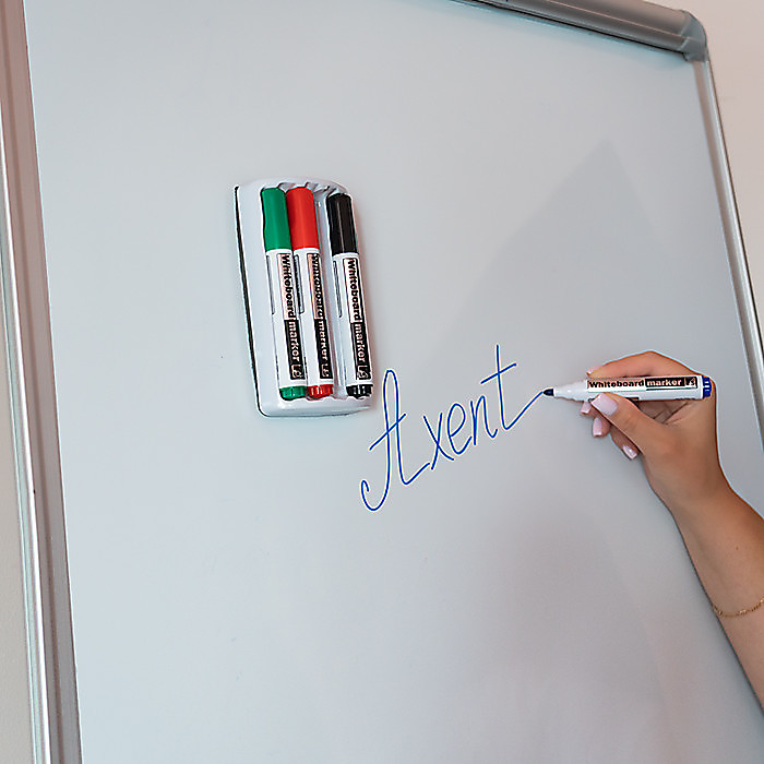 Маркер Whiteboard D2800: 4 маркери та магнітний тримач-губка - Зображення 2
