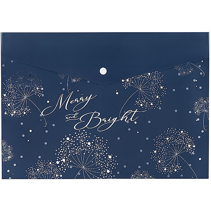 Папка на кнопці А4 Flower Symphony-4