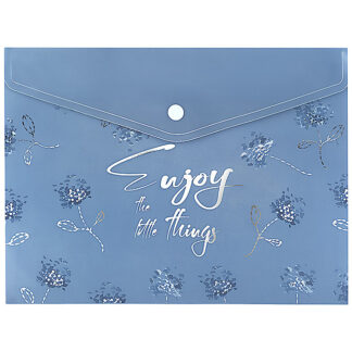 Папка на кнопці А5+ Flower Symphony-3