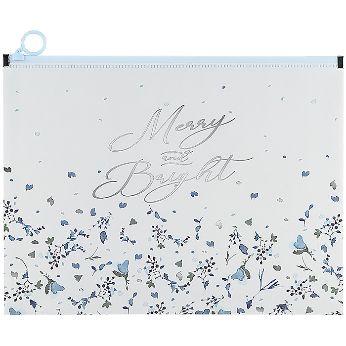 Папка на блискавці zip-lock А4+ Flower Symphony-1