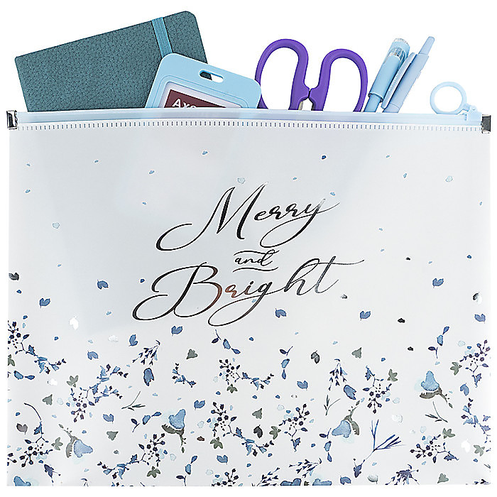 Папка на блискавці zip-lock А4+ Flower Symphony-1 - Зображення 3