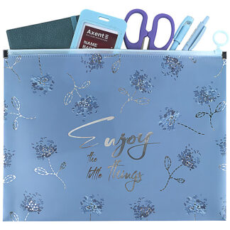 Папка на блискавці zip-lock А4+ Flower Symphony-3