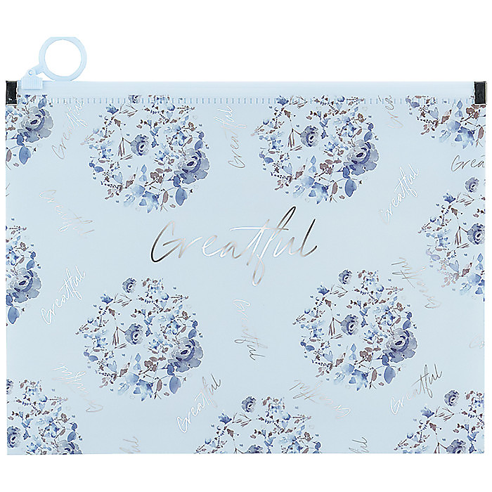 Папка на блискавці zip-lock А5+ Flower Symphony-2