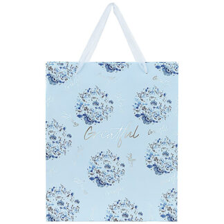 Пакет пластиковий подарунковий 25х19см, Flower Symphony-2