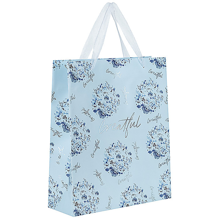 Пакет пластиковий подарунковий 25х19см, Flower Symphony-2 - Зображення 2