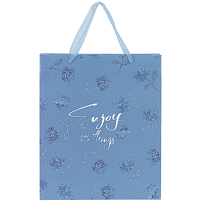 Пакет пластиковий подарунковий 25х19см, Flower Symphony-3