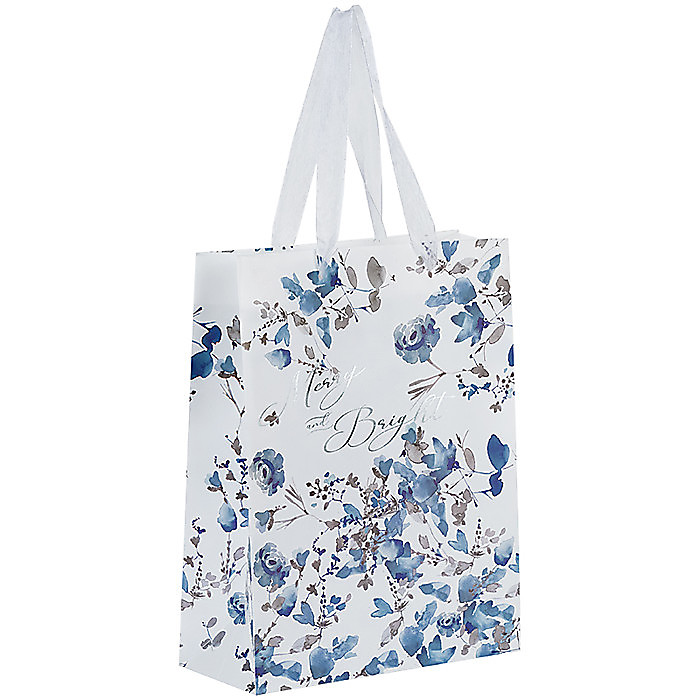 Пакет пластиковий подарунковий 32х27см, Flower Symphony-1 - Зображення 2