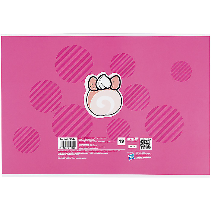 Зошит для малювання, 12 арк., скоба, софт тач + УФ лак, LP - Зображення 4