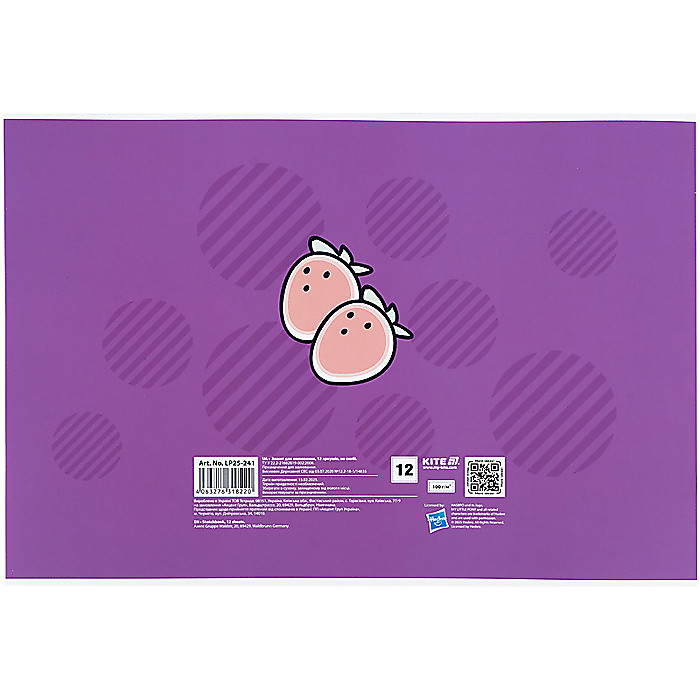 Зошит для малювання, 12 арк., скоба, софт тач + УФ лак, LP - Зображення 6