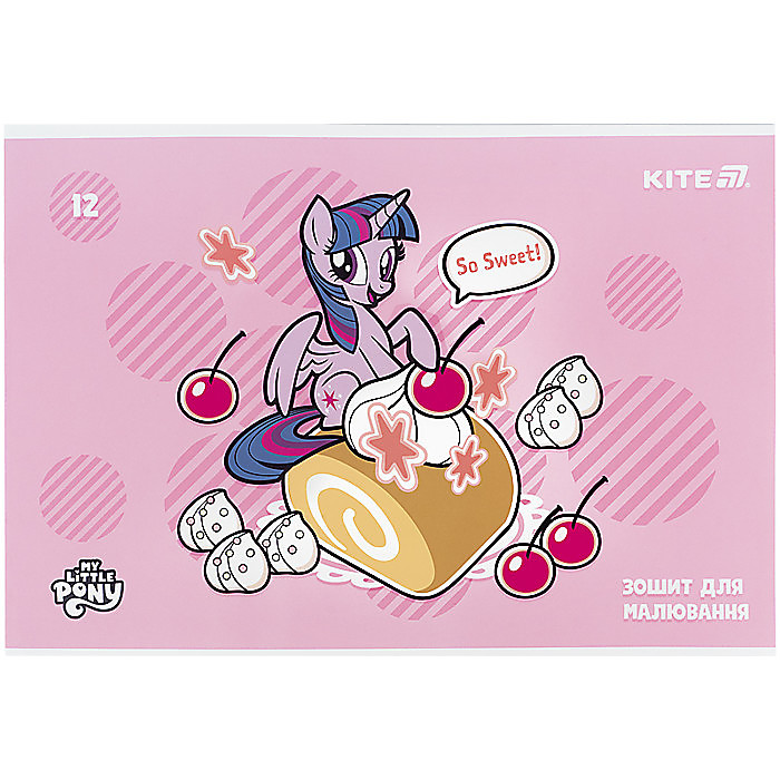 Зошит для малювання, 12 арк., скоба, софт тач + УФ лак, LP - Зображення 7