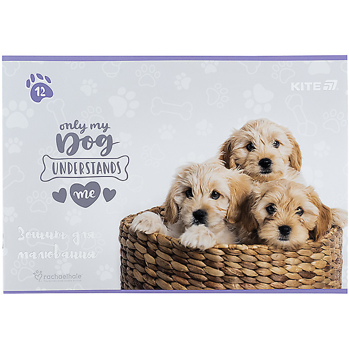 Зошит для малювання, 12 арк., скоба, софт тач + УФ лак, RH - Зображення 5