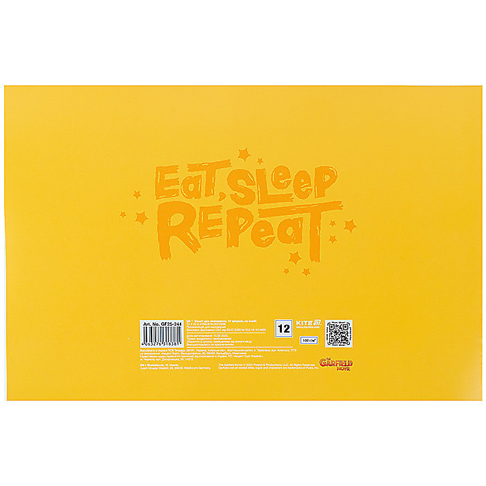 Зошит для малювання, 12 арк., скоба, гібр. лак + УФ лак, GF - Зображення 4