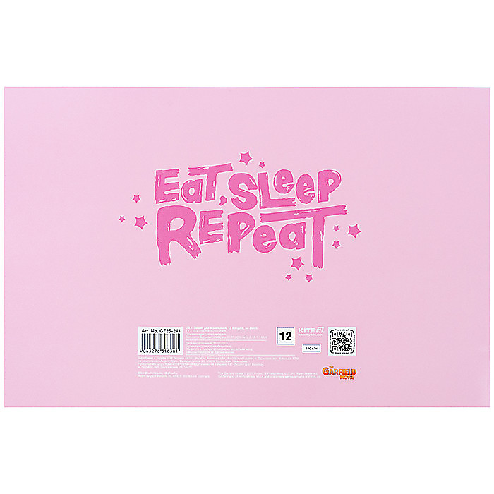 Зошит для малювання, 12 арк., скоба, гібр. лак + УФ лак, GF - Зображення 6