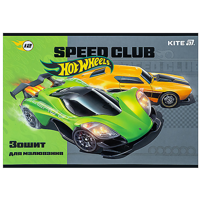 Зошит для малювання, 12 арк., скоба, софт тач + УФ лак, HW - Зображення 5