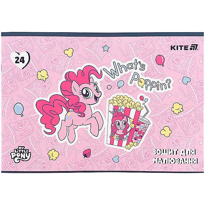 Зошит для малювання, 24 арк., скоба, софт тач + УФ лак, LP - Зображення 3