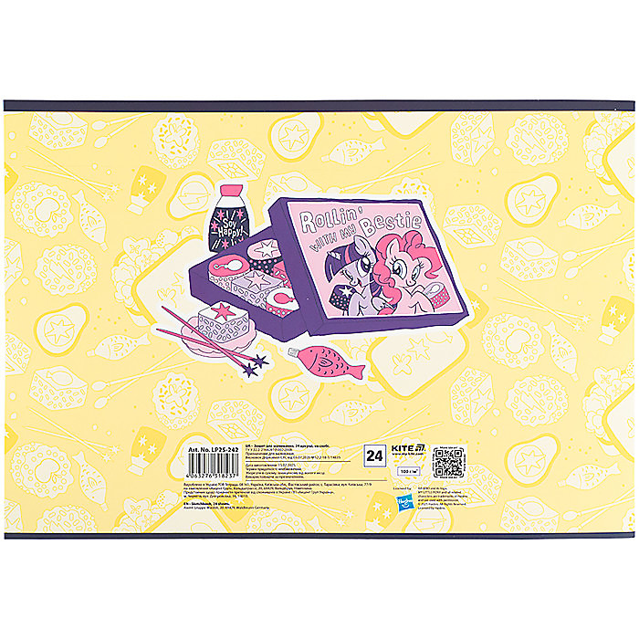 Зошит для малювання, 24 арк., скоба, софт тач + УФ лак, LP - Зображення 8