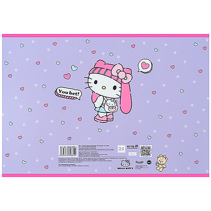 Зошит для малювання, 24 арк., скоба, софт тач + УФ лак, HK-1 - Зображення 10