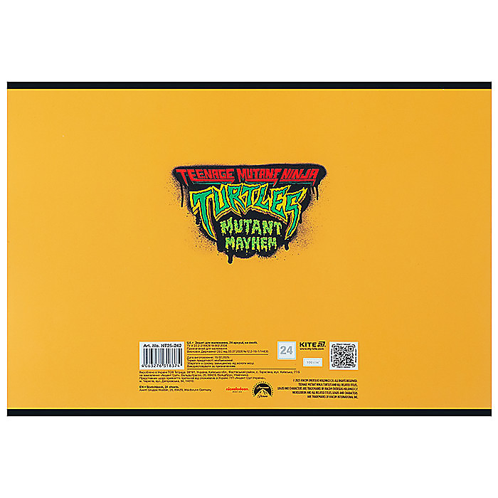 Зошит для малювання, 24 арк., скоба, софт тач + УФ лак, NT - Зображення 8