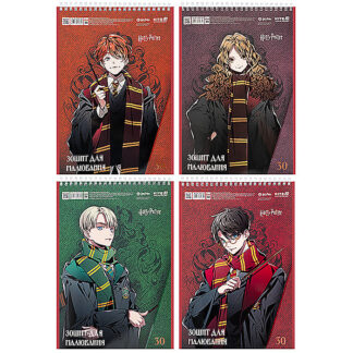 Зошит для малювання, 30 арк., спір., софт тач + УФ лак, HP