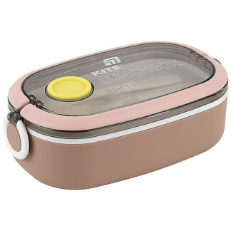 Ланчбокс 900 мл, бежевий