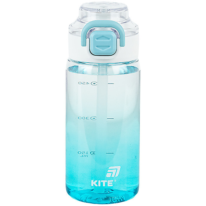 Пляшечка для води, 600 мл, блакитна