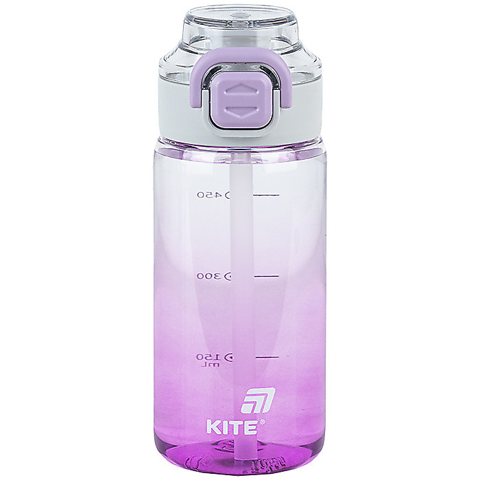 Пляшечка для води, 600 мл, фіолетова