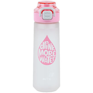 Пляшечка для води, 760 мл, сіро-рожева