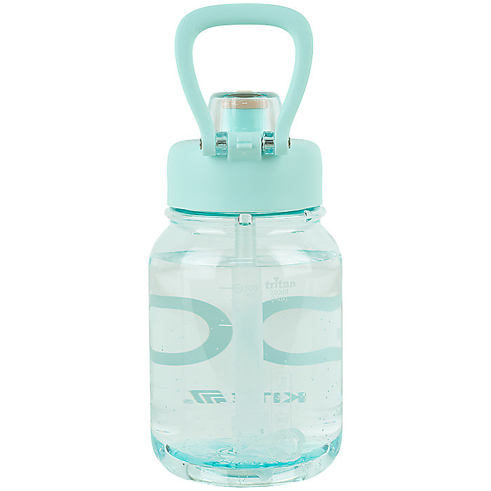 Пляшечка для води, 700 мл, рожево-бірюзова - Зображення 3