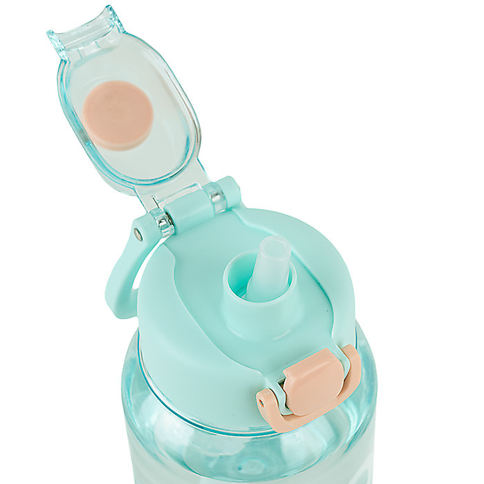 Пляшечка для води, 700 мл, рожево-бірюзова - Зображення 4