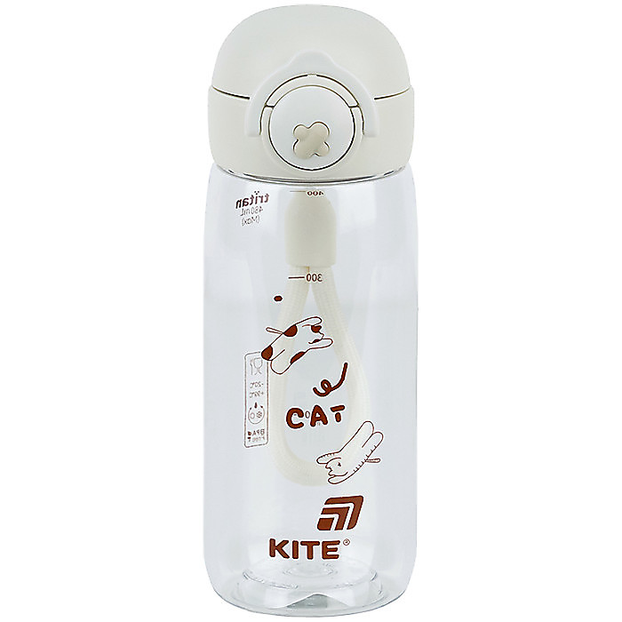 Пляшечка для води, 480 мл, біла