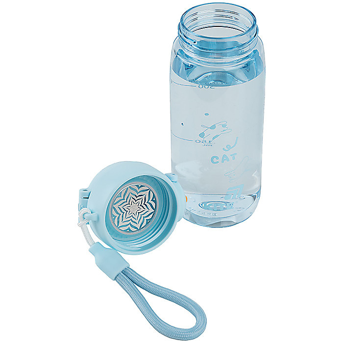 Пляшечка для води, 480 мл, блакитна - Зображення 4