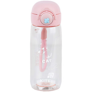 Пляшечка для води, 480 мл, рожева