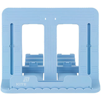 Підставка для книг, пластикова, блакитна