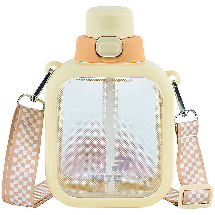 Пляшечка для води, 700 мл, жовта