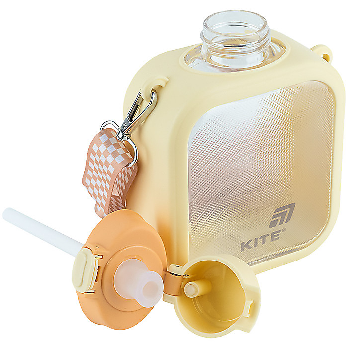 Пляшечка для води, 700 мл, жовта - Зображення 5