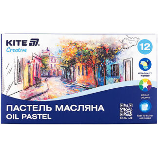 Пастель масляна, 12 кольорів Creative