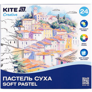 Пастель суха, 24 кольори Creative