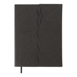 Щоденник датов. 2026 CHARME, A5, сірий, штуч.шкіра