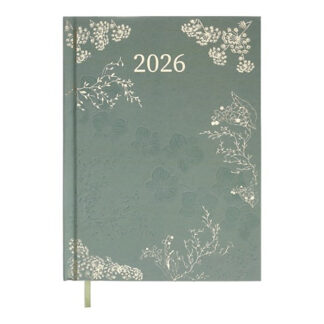 Щоденник датов. поліграфічний FANTASTIC 2026 , A5, оливковий