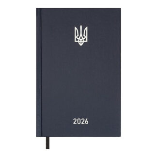 Щоденник датов. 2026 AIRY, A5, синій, бумвініл