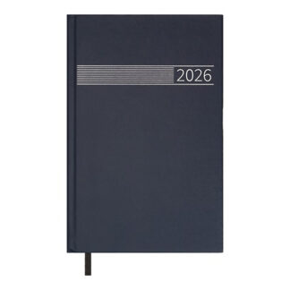 Щоденник датов. 2026 TIME, A5, синій, бумвініл