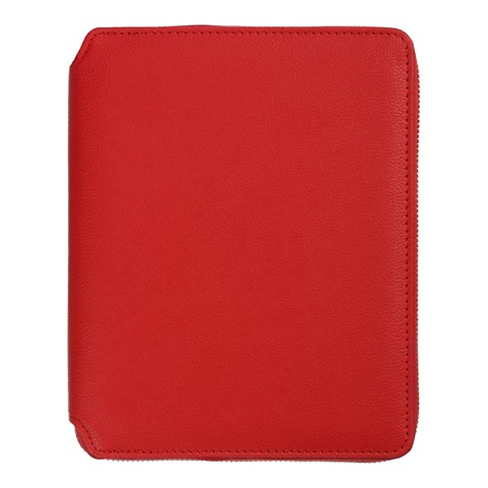 Щоденник датов. 2026 PRIMAVERA, A5, червоний, штуч. шкіра/поролон