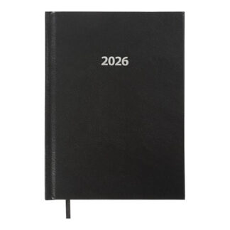Щоденник датов. 2026 STRONG, A5, чорний, бумвініл