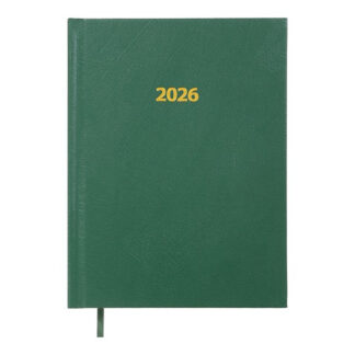 Щоденник датов. 2026 STRONG, A5, зелений, бумвініл