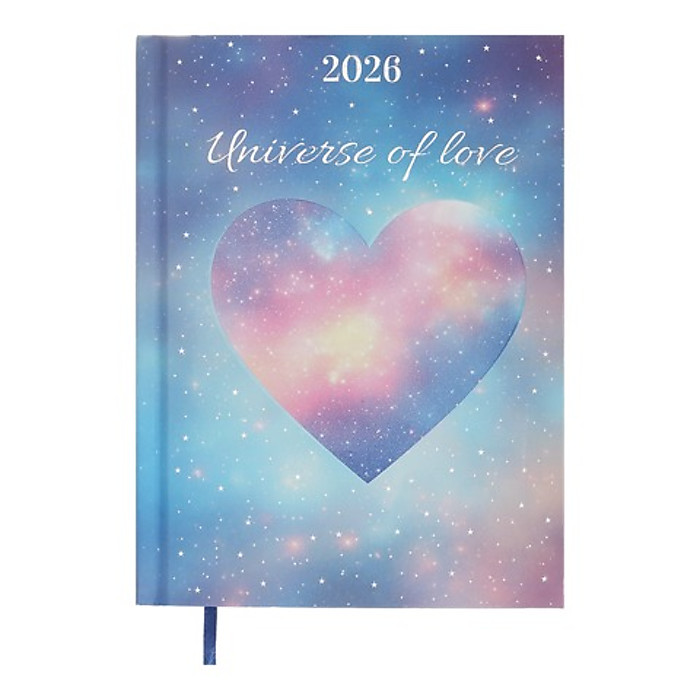 Щоденник датов. поліграфічний ROMANTIC 2026 , A5, бірюзовий