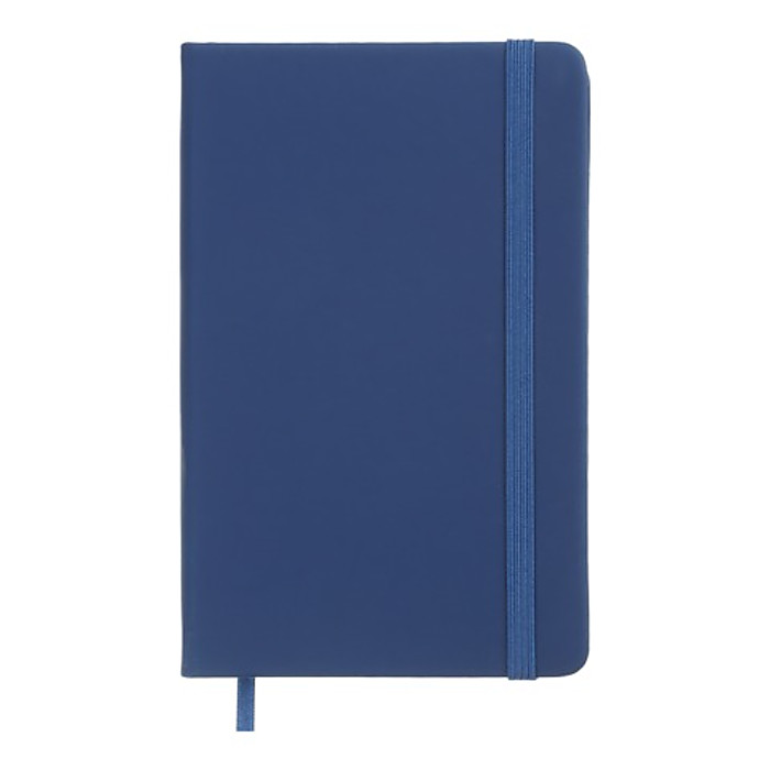 Щоденник датов. 2026 TOUCH ME, A6, синій, штуч. шкіра