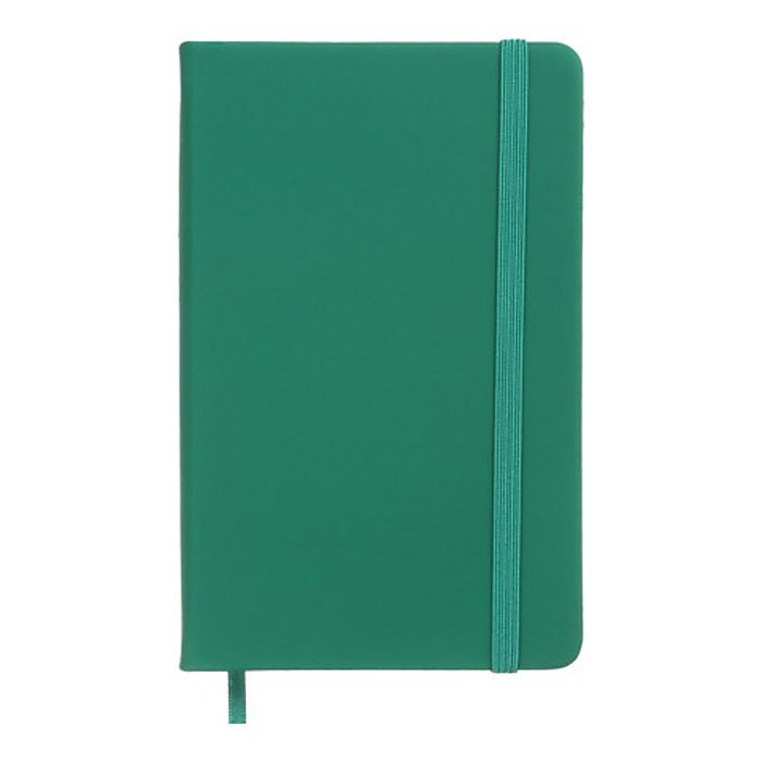Щоденник датов. 2026 TOUCH ME, A6, зелений, штуч. шкіра