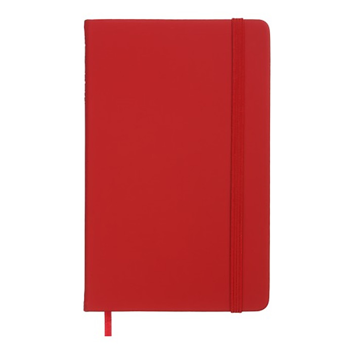 Щотижневик датов. 2026 TOUCH ME, A5, червоний, штуч. шкіра